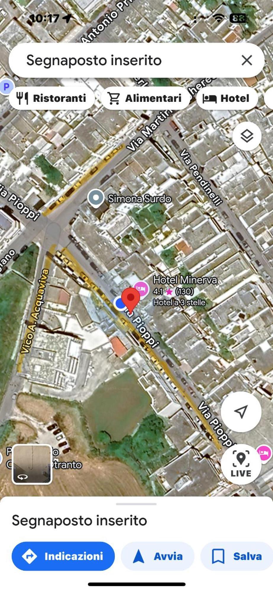 Hotel Minerva Otranto Kültér fotó